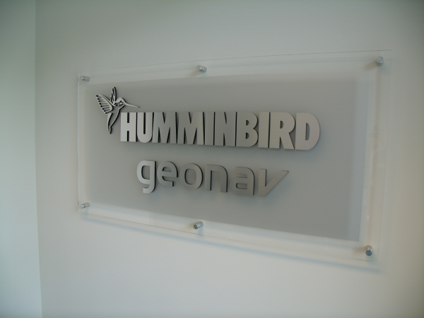3D Letters on Acrylic Lobby Sign
