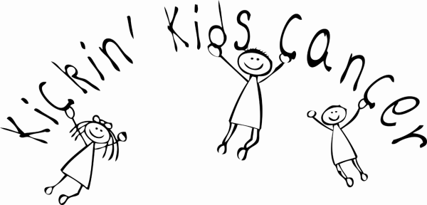 kickin kids cancer logo