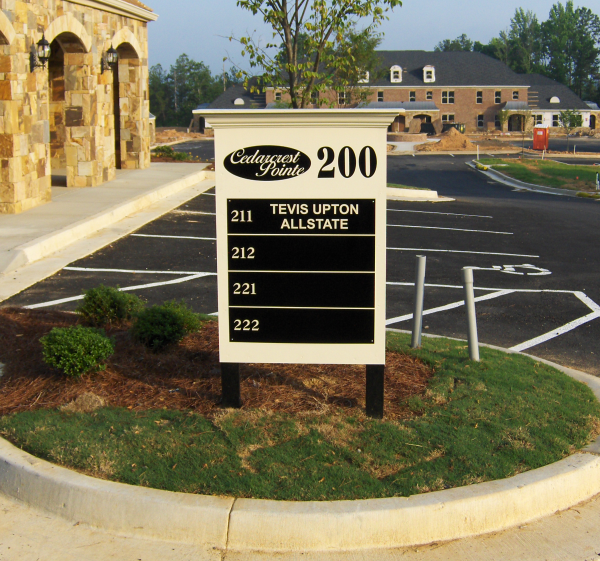 Building Directory Sign