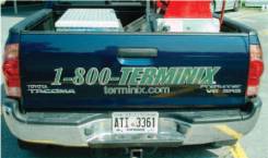 Vehicle Lettering - Terminix