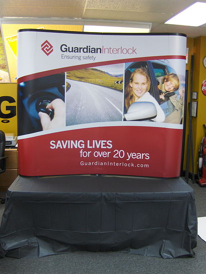 Table Top Pop Up Display