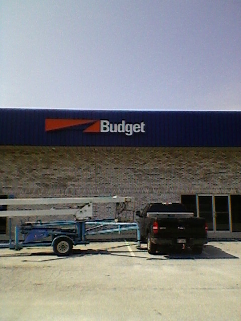 Channel Letters - Budget Car Rental