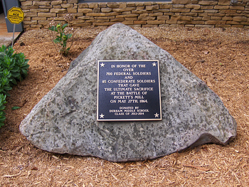 Historic Site Plaque School Sponsored