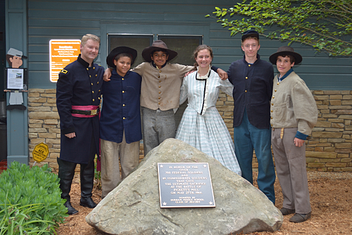 Pickett's Mill Battlefield Cast Aluminum Plaque