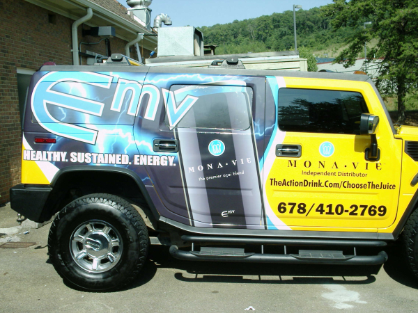 Hummer Partial Wrap