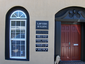 Aluminum Attorney Office Plaques