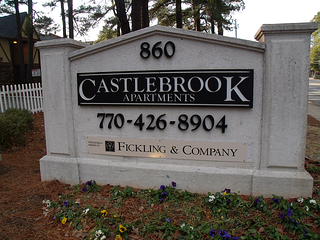 Apartment Monument Sign