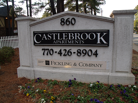 Apartment Complex Monument Sign