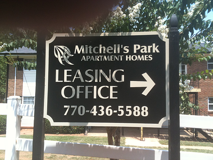 Apartment Leasing Office Directional