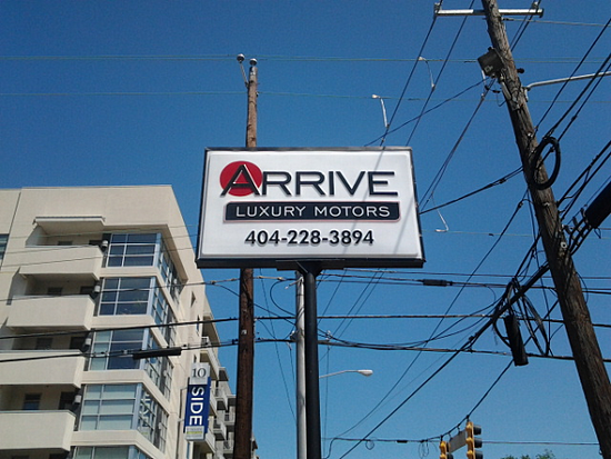 Pan Face Acrylic Sign Atlanta