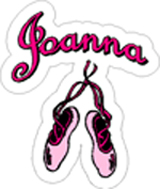 ballet slipper magnet