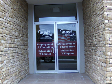 Bilingual Door Sign