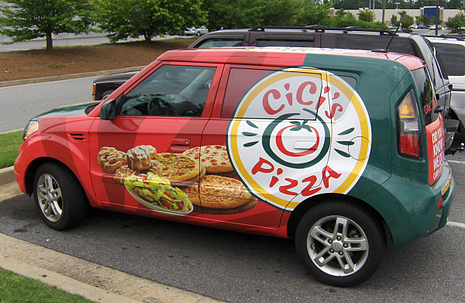 Pizza Delivery Wrap