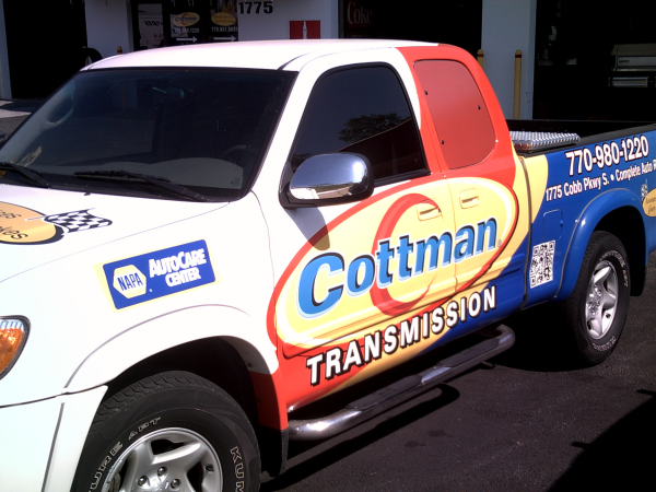 Truck Door Wrap