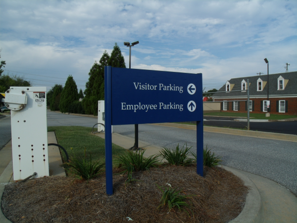 Refurbished Sign - Paint & New Vinyl