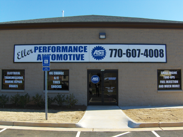 Cut Vinyl Aluminum Sign