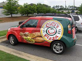 CiCi's Pizza SUV Wrap