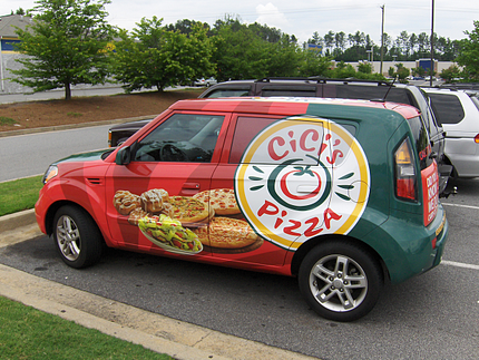 CiCi's Pizza Kia Soul Wrap 