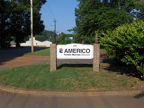 Brick Pillars with Routed PVC Sign