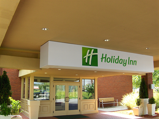 Holiday Inn Backlit Printed Awning