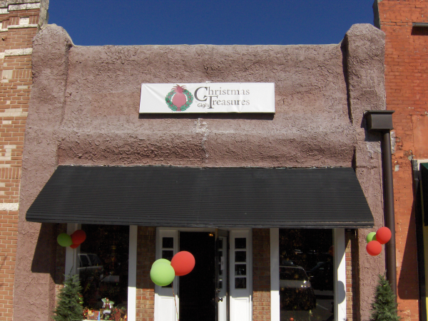 Temporary Business Banner