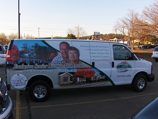 Partial Wrap - Van