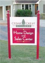 Post and Panel Signs for Marietta GA