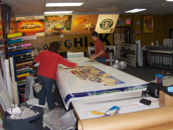 Preparing Vinyl for Vehicle Wrap