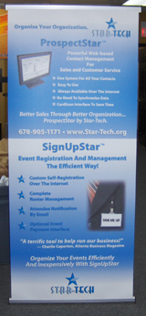 retractable banner