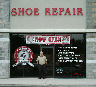 Store Sign and window graphics
