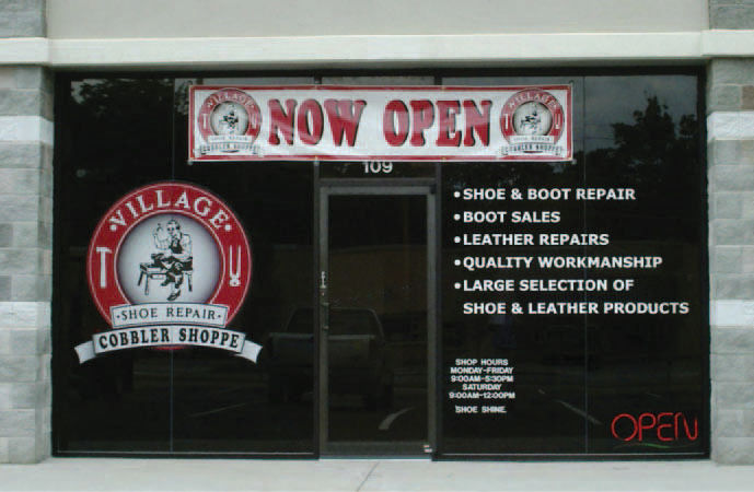 Perforated Window Graphics for  Retailers in Marietta GA