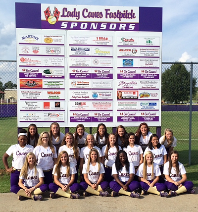 Sponsor Board Sign - Cartersville High School