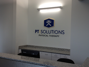 3D Reception Sign