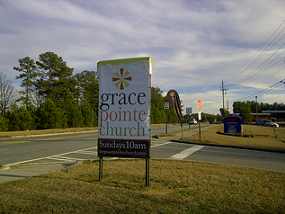 Church Toaster Cover Sign