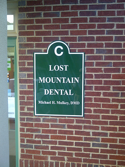 Before Entrance Sign
