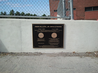 Bridge Dedication Plaque with Seals