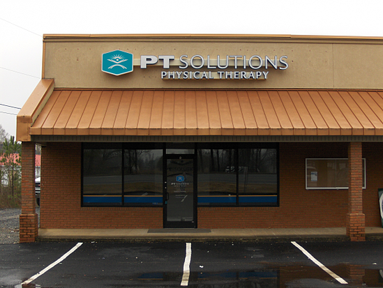 Logo Box and Channel Letter Sign