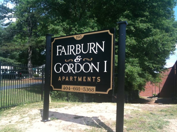 Apartment Community Entrance Signs