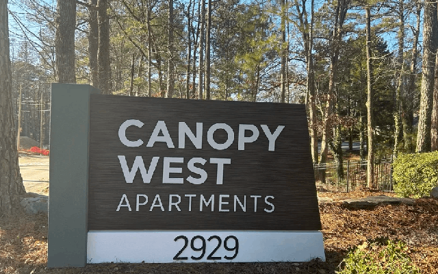 ApartmentCommunityEntrance Sign