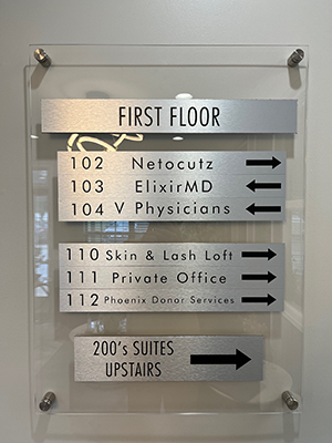 Atlanta Communities - 1124 Tennessee St - Directional Suite Sign - Wayfinding Suite Sign (6)