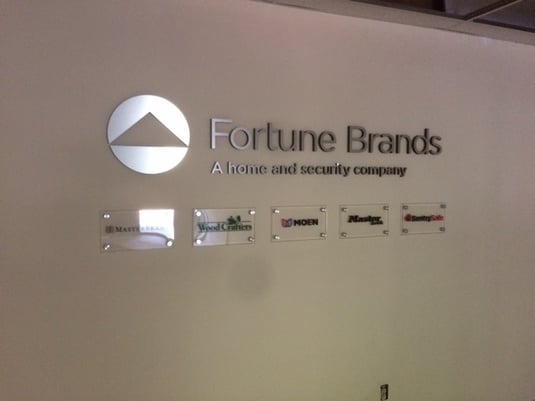 Brand-Sign-Dimensional-Letters-Standoff-Signs, lobby sign with 3-d letters and acrylic standoff signs