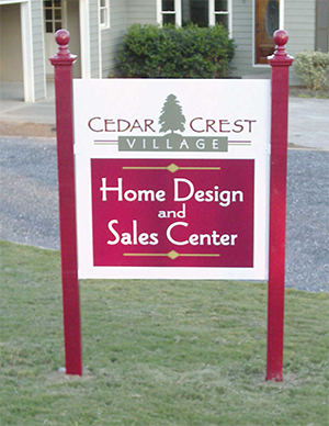 Cedar-Crest-Post-Panel-Sign