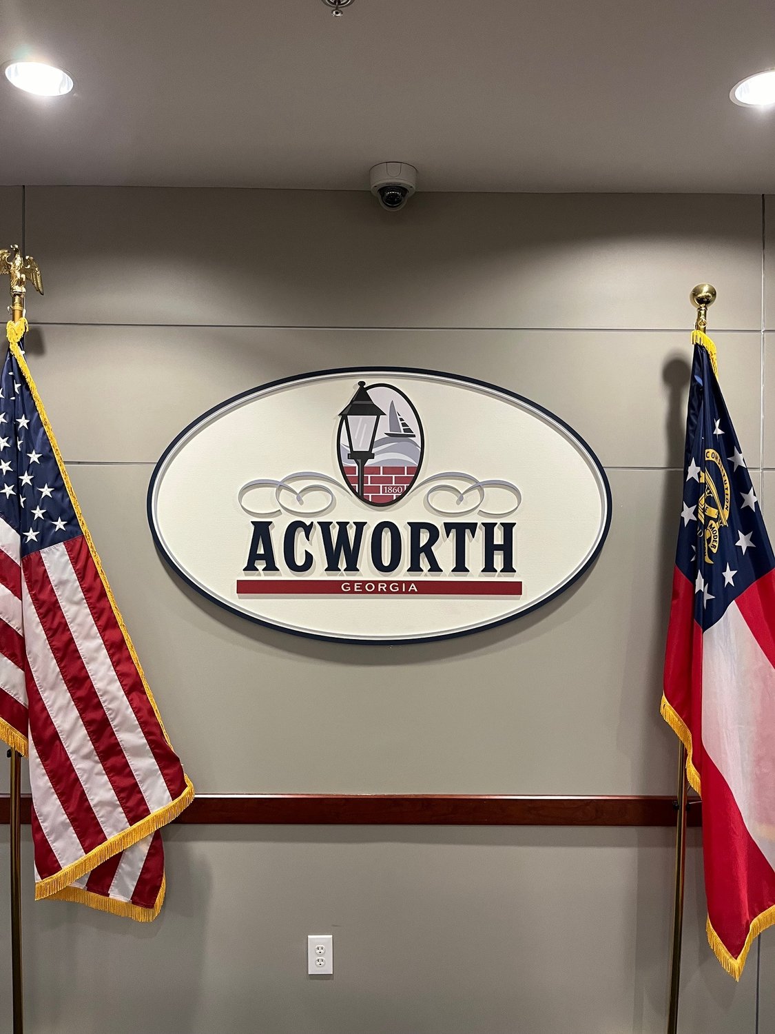 City of Acworth Routed Seal Sign