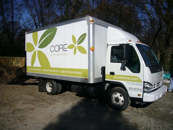 Box Truck Vinyl Graphics and Decals Marietta GA