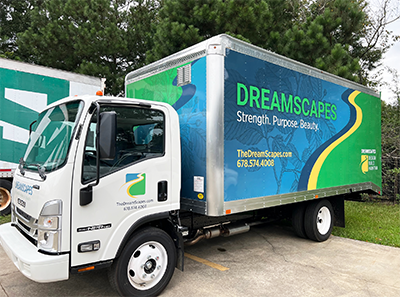 Dreamscapes Box Truck Wrap