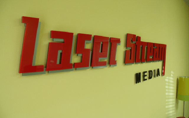 Dual-Layer Acrylic Lobby Sign