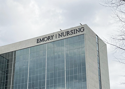 Emory - School of Nursing - Channel Letter Sign - Signature Sign-1