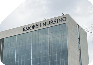 Emory - School of Nursing - Channel Letter Sign - Signature Sign-2