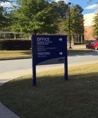 Griffin-Middle-School-Directional-Wayrinding-Signs