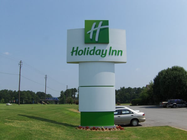 Illuminated Monument Sign Installation Atlanta